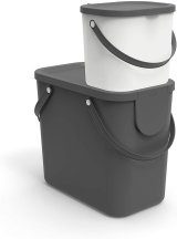 ROTHO Albula Anthracite - beholder til affaldssortering - 6l #2