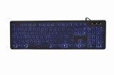Gembird KB-UML3-02 tastatur Hjemme/kontor USB QWERTY US engelsk Sort #1