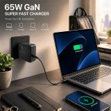 Qoltec 51778 GaN 65W oplader | 5-21V | 3-3.25A | USB-C PD PPS #3