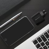 Qoltec 52381 Super Quick PD oplader | 1xUSB-C | 1xUSB| 90W | 5-20V | 2,4-4,35A | Sort #6