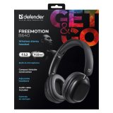 HEADPHONES DEFENDER BLUETOOTH FREEMOTION B640 BLACK #11