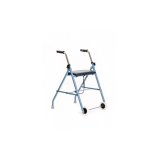 To-hjulet rehabiliteringshjlpemiddel - rollator Bl sort #1