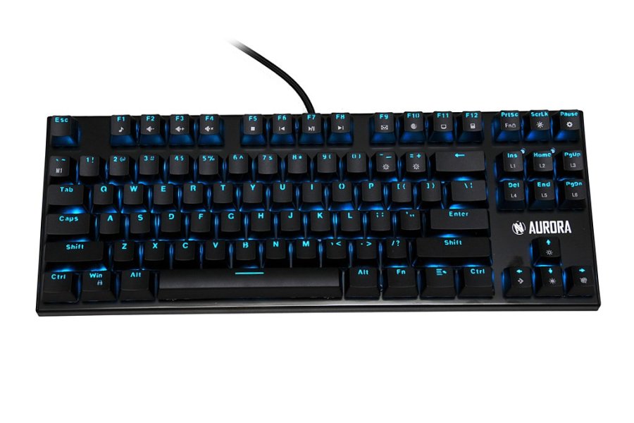 iBox IKGMK2R tastatur Spil USB QWERTY US engelsk Sort #8