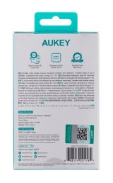 AUKEY CB-CD30 USB-kabel 0,9 m USB A USB C Sort #13
