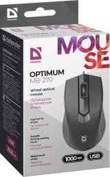 Optisk mus Defender Optimum MB-270 Sort 1000 dpi (1000 dpi) #1
