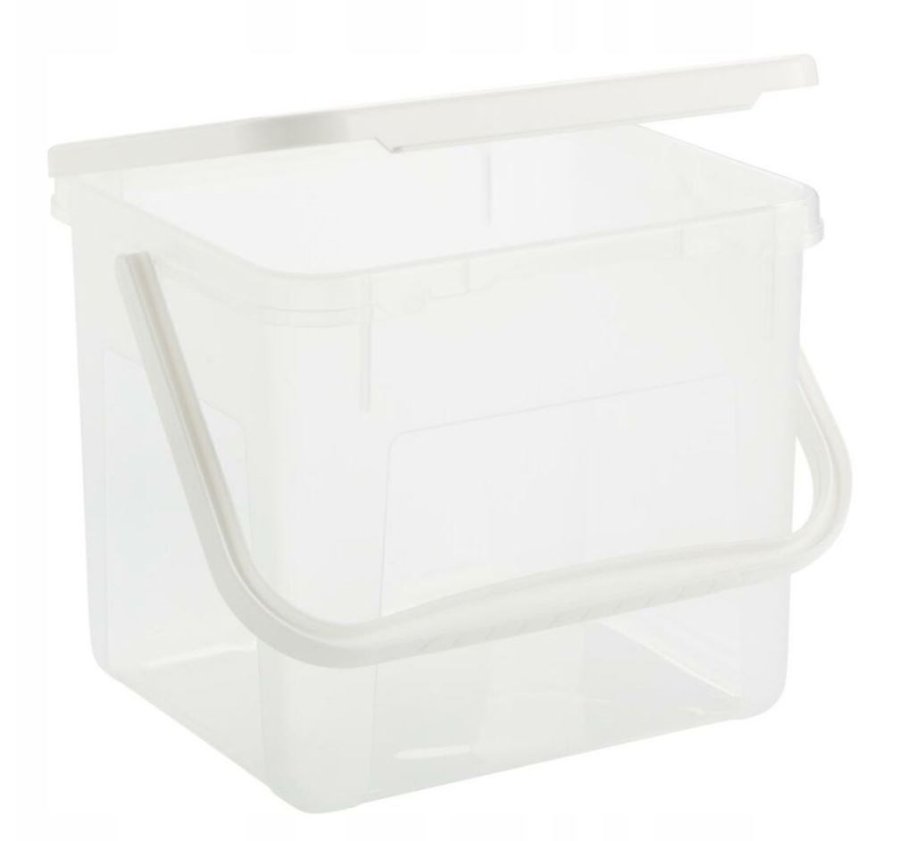 Beholder Rotho Basic Hvid Gennemsigtig 4,5 L #2