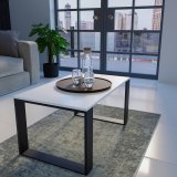 Topeshop MODERN BIEL CZ kaffe-, side- & endebord Kaffebord Rektangulr form 2 ben #4