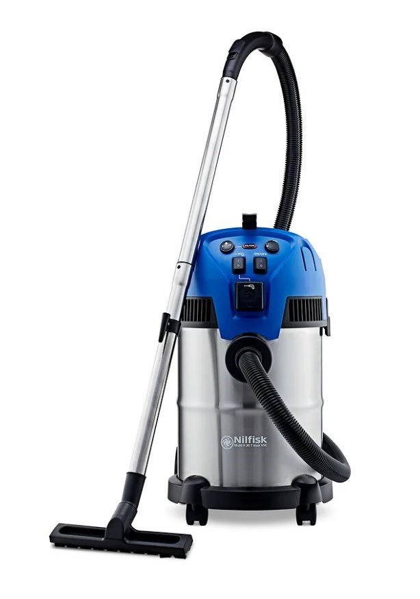 Nilfisk Multi II 30 T Inox VSC EU Sort, Bl, Slv 30 L 1400 W #1