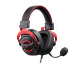 Havit H2002E Pro Headset Ledningsfrt Spil Sort, rd Schwarz, rot #5