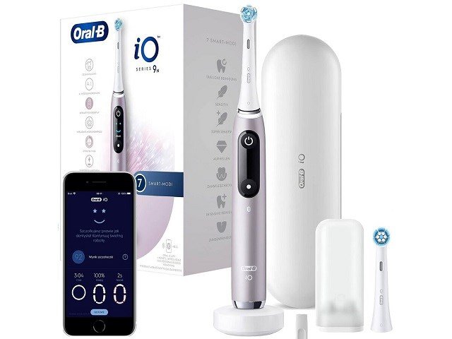 Braun Oral-B iO Series 9 Rose Quartz elektrisk tandbrste #2