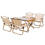 Sammenklappeligt camping-havebord DREVO 90cm #7