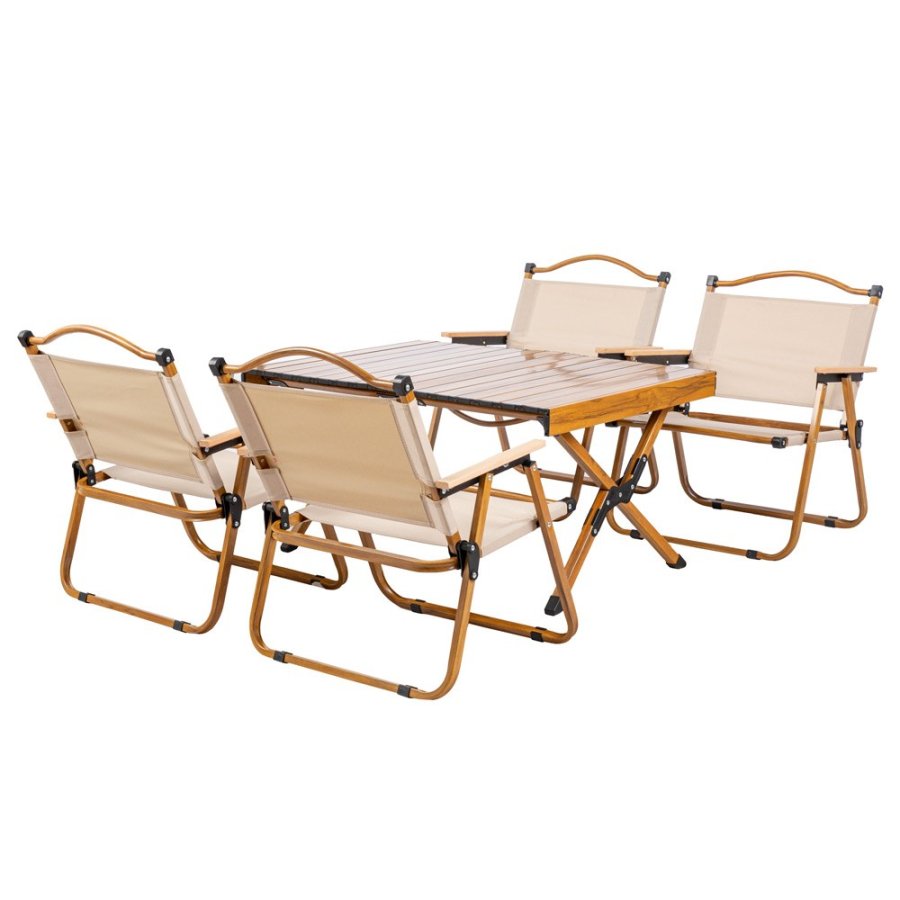Sammenklappeligt camping-havebord DREVO 90cm #7