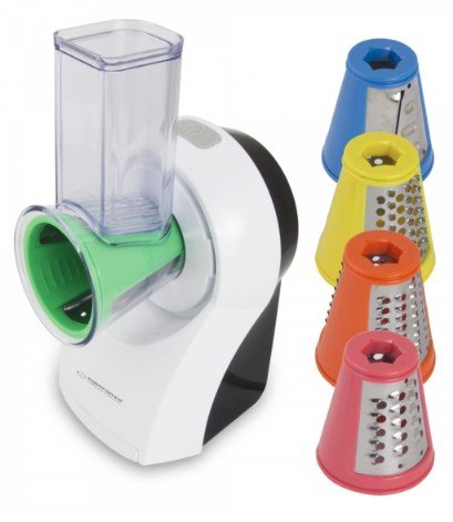 Esperanza EKM026 Elektriske rivejern og spiralizer Elektrisk rivejern Plast Flerfarvet #2