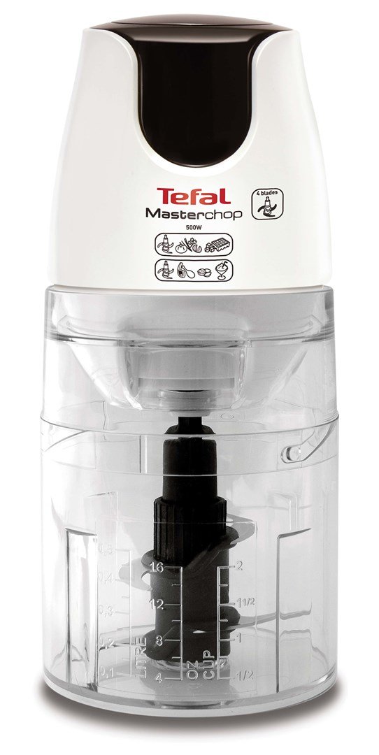 Tefal MB450B blender 0,5 L 500 W Transparent, Hvid #1