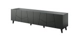 RTV-skab ETNA 200x42x52 mat sort #2