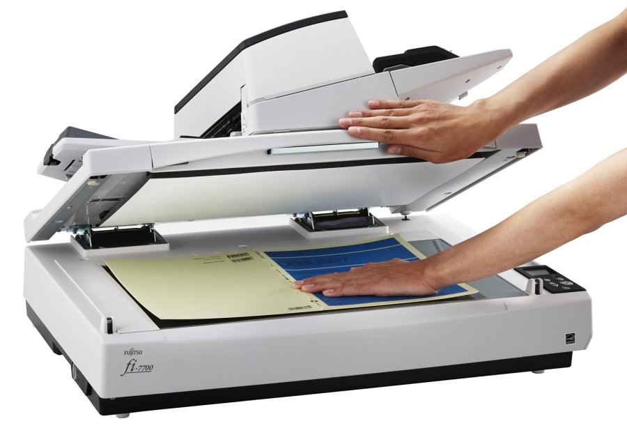 Ricoh fi-7700 Flatbed & ADF scanner 600 x 600 dpi A3 Sort, Hvid #3