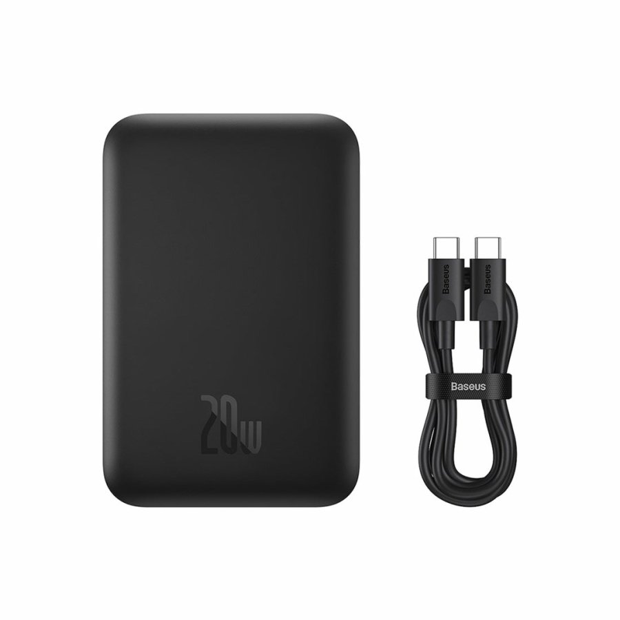 Baseus P10059002113-00 powerbank 6000 mAh Trdls opladning Sort #9