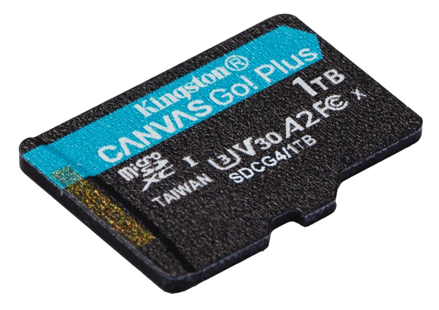 Kingston Technology 1 TB microSDXC Canvas Go! Plus Gen4 200 MB/s A2 U3 V30-kort + adapter #9