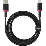 Baseus Dura USB Type A til Type C 60 W hurtigopladningskabel 2 m Sort, Rd #5