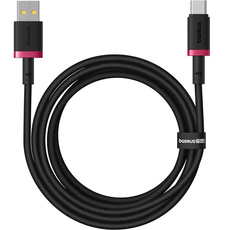 Baseus Dura USB Type A til Type C 60 W hurtigopladningskabel 2 m Sort, Rd #5
