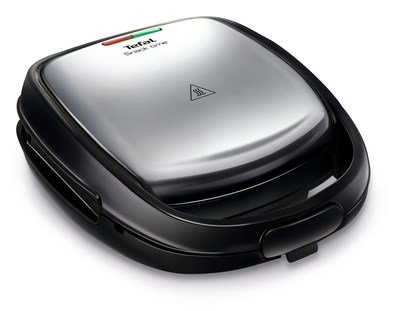 Tefal SW341D12 sandwichtoaster 700 W Sort, Rustfrit stl #1