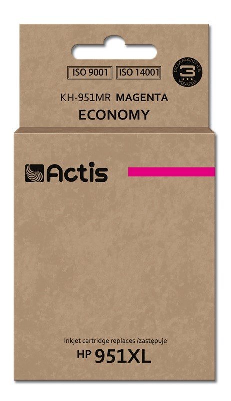 Actis KH-951MR blk (erstatning HP 951XL CN047AE; Standard; 25 ml; rd) #1