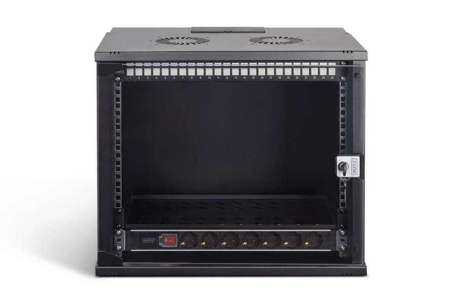 Digitus DN-49205-SET stativ 9U V�gmonteret stativ Sort #3