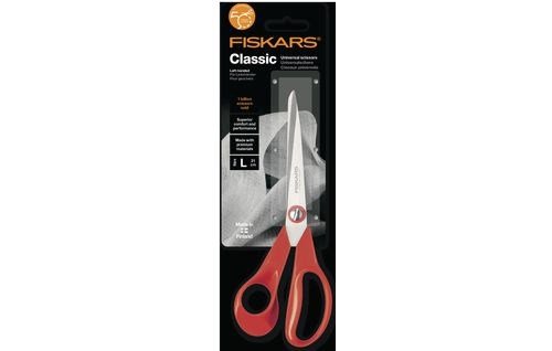 Fiskars 003814 saks til kontorartikel Universel Lige snit Rd, Slv #3