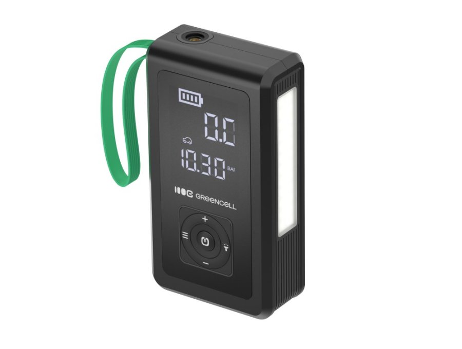 Green Cell CJSGC03 powerbank Lithium-Ion (Li-Ion) 8000 mAh Sort, Lysegrn #10