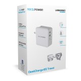 RealPower DeskCharge-65 Travel Universel Gr� Vekselstr�m Indend�rs #4