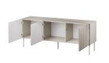 Cama RTV-skab ISLA 150.5x40x60 kashmir mat #2