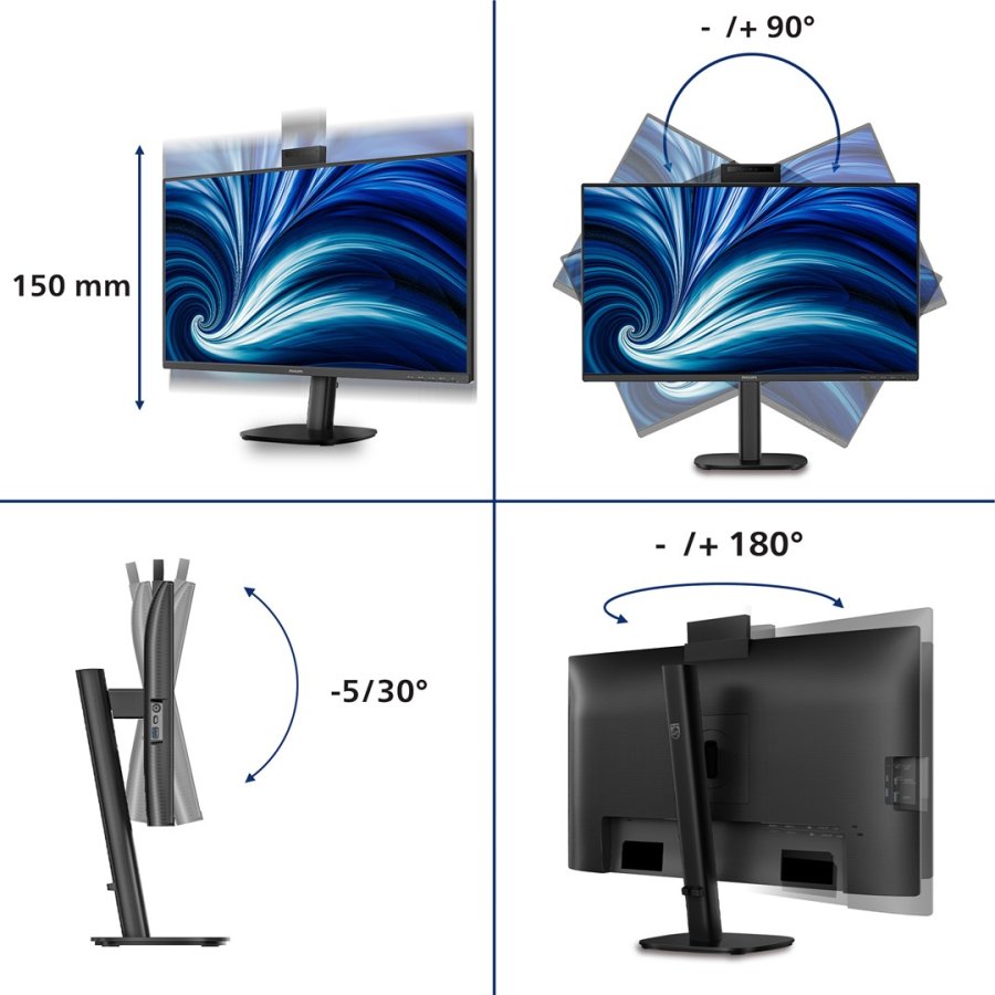 Philips 27B2N3500JH computersk�rm 68,6 cm (27