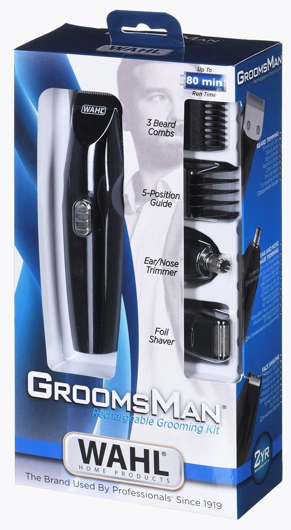 Wahl 09685-016 skg- og hrtrimmer Sort 8 #25