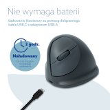 R-Go Tools Lodret mus R-Go HE Basic, ergonomisk mus, medium (h�ndl�ngde 165–185 mm), venstreh�ndet, Bluetooth #18