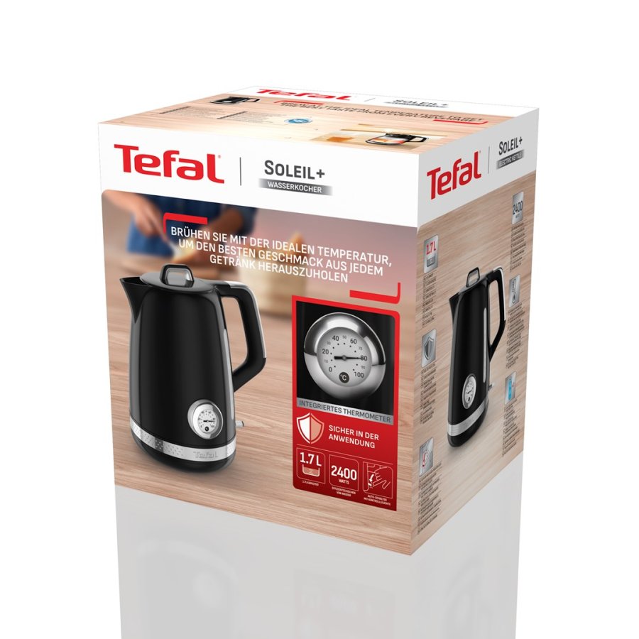 Tefal Soleil KO3558E0 elkedel 1,7 L 2400 W Sort #3