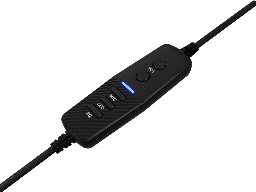 GENESIS Neon 764 Headset Ledningsfrt Spil USB Type-A Sort #10