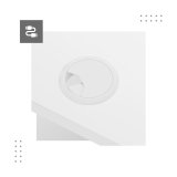 Elektrisk skrivebord MA-Leader 7.0 Hvid #10