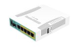 Mikrotik hEX PoE kabelforbundet router Hvid #1