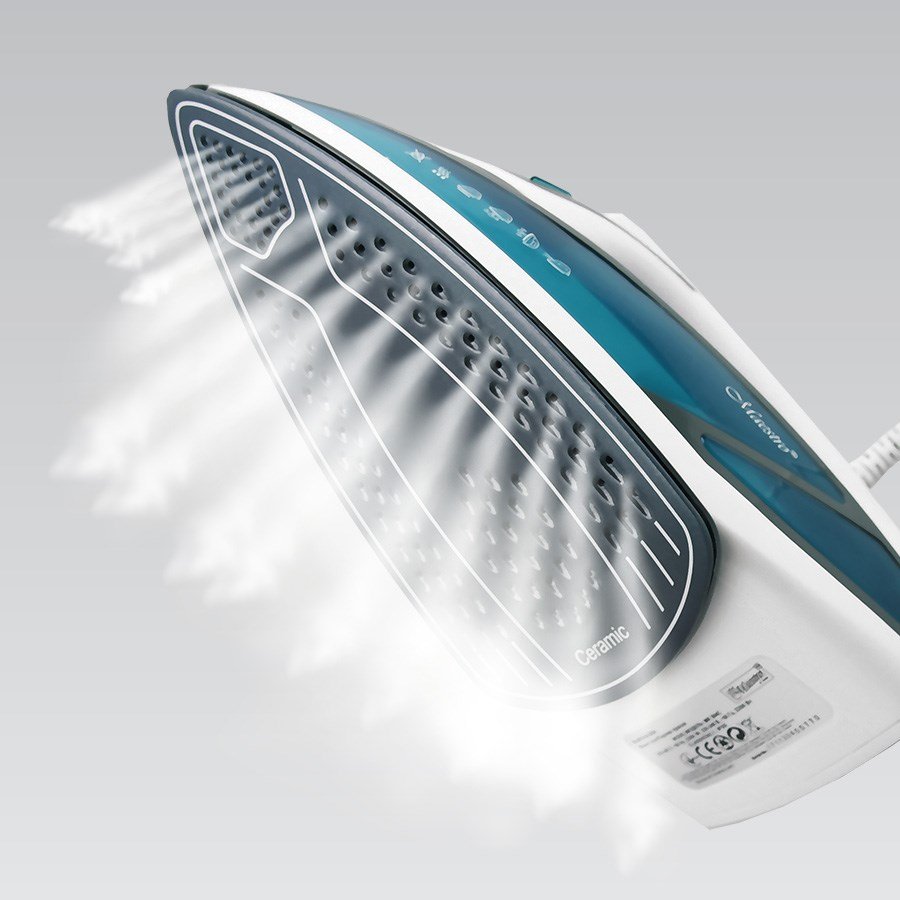Dampstrygejern MAESTRO MR-304C 2200W Hvid, Bl� #5