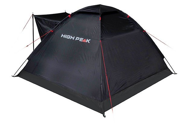 High Peak Beaver 3 Sort, Rd Pyramidetelt #5