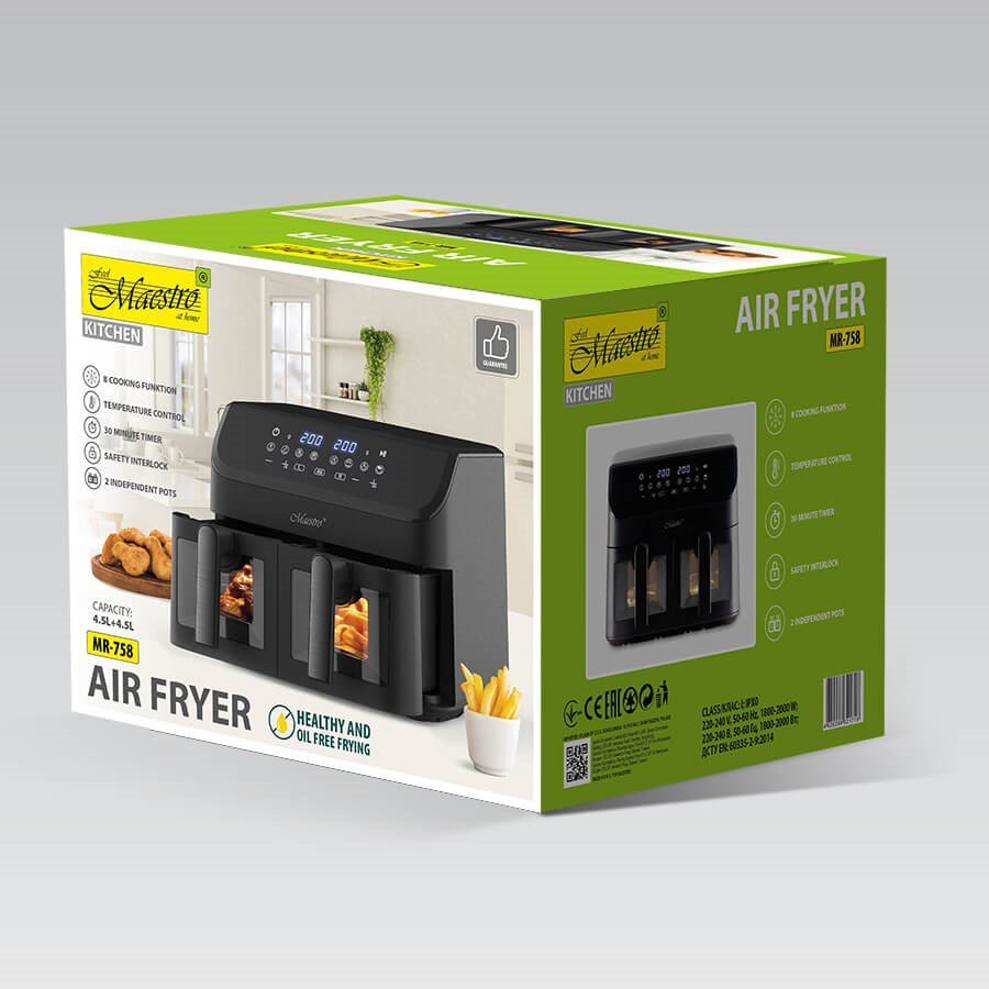 Fedtfri frituregryde MAESTRO MR-758 #11