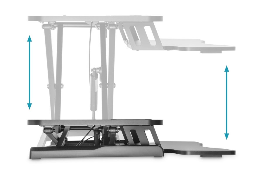 Digitus DA-90380-1 skrmbeslag og -stativer Skrivebord Sort #8