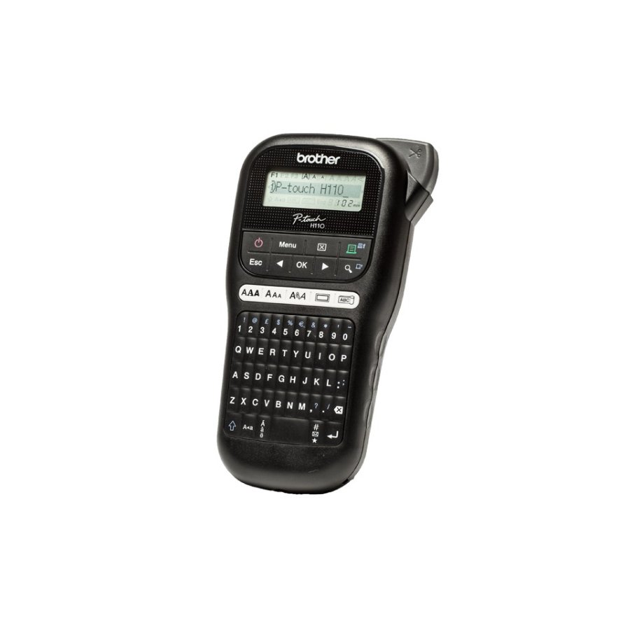 Brother PT-H110 etiketprinter Termisk overfrsel 180 x 180 dpi 20 mm/sek. TZe QWERTY #3