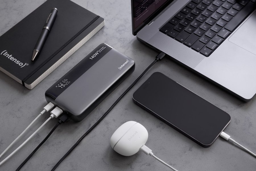 Intenso 7350060 powerbank Lithium-Ion (Li-Ion) 25000 mAh Sort, Gr #6