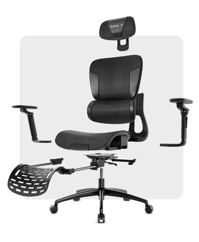 Huzaro Combat 7.9 Sort gaming-stol #8