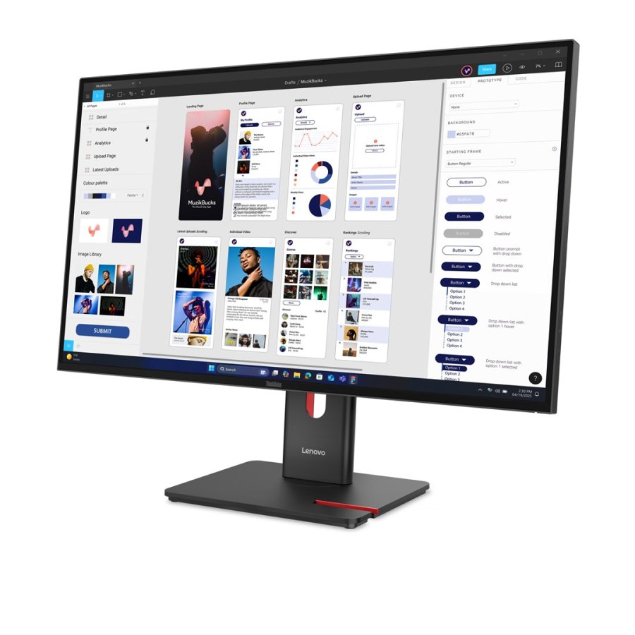 Lenovo ThinkVision T32UD-40 LED display 80 cm (31.5