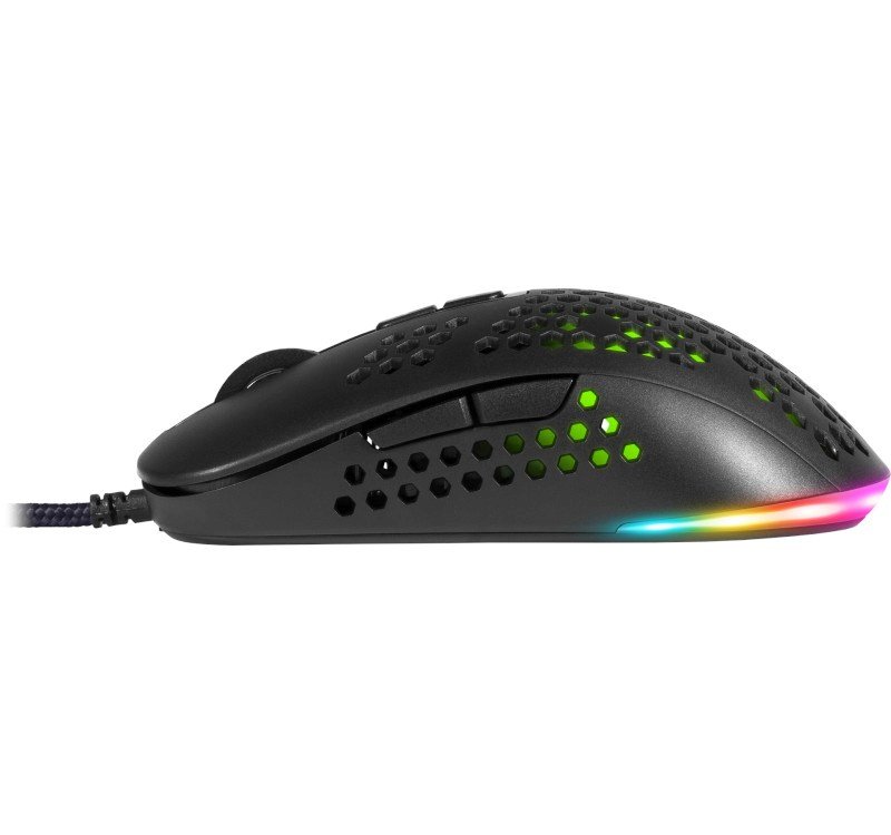 Gaming, kablet, optisk DEFENDER GM-620L SHEPARD 12800dpi 7P gamingmus med baggrundsbelysning #6