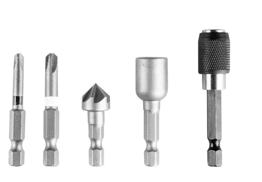 Graphite Energy+-st i aluminiumskasse: boremaskine/skruemaskine med aftageligt hndtag, 2 genopladelige 2.0Ah-batterier, oplader og 109 tilbehr #6