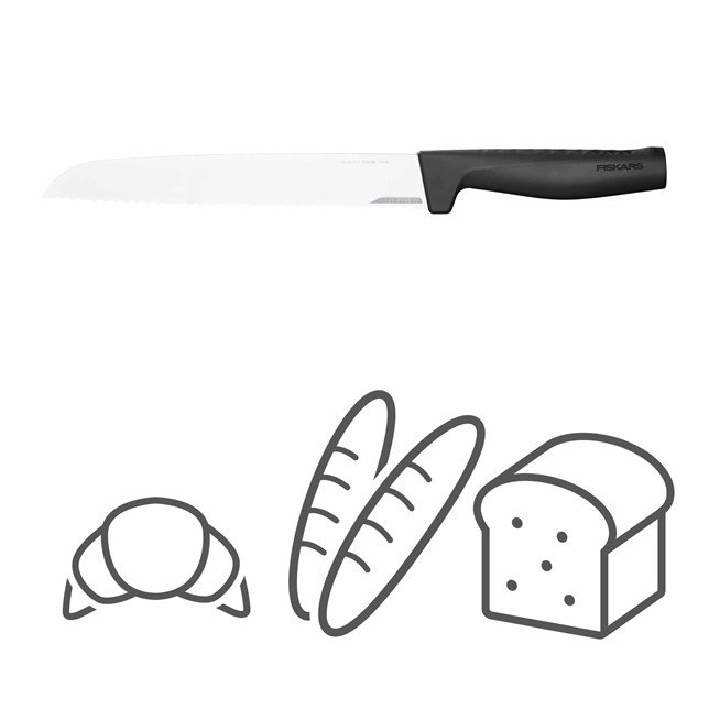 Fiskars 1054945 kkkenkniv Rustfrit stl 1 stk Brdkniv #7