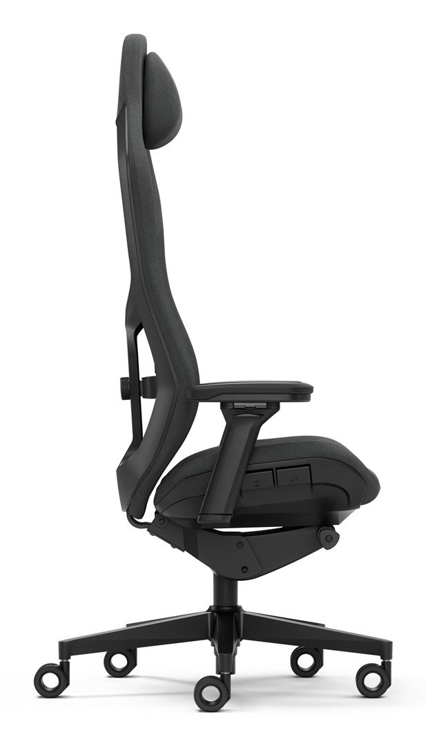 Fractal Design FD-CH-RE1F-01 video spillestol PC gamingstol Polstret sde Sort #4